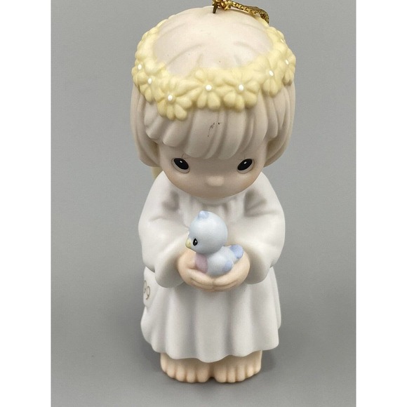 VTG 1999 Enesco Precious Moments May Your Wishes for Peace Take Wing Ornament - Picture 4 of 8